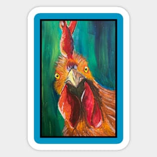 Rooster Sticker